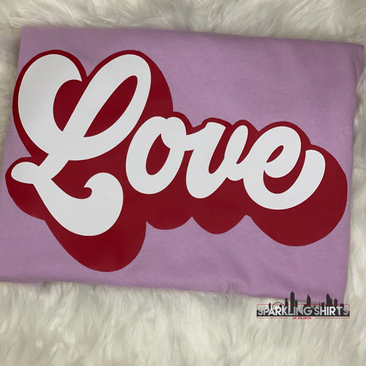 LOVE T Shirt | Valentines T-shirt| Love| InstaLove| Couple| Valentine Day| Graphic T-shirt