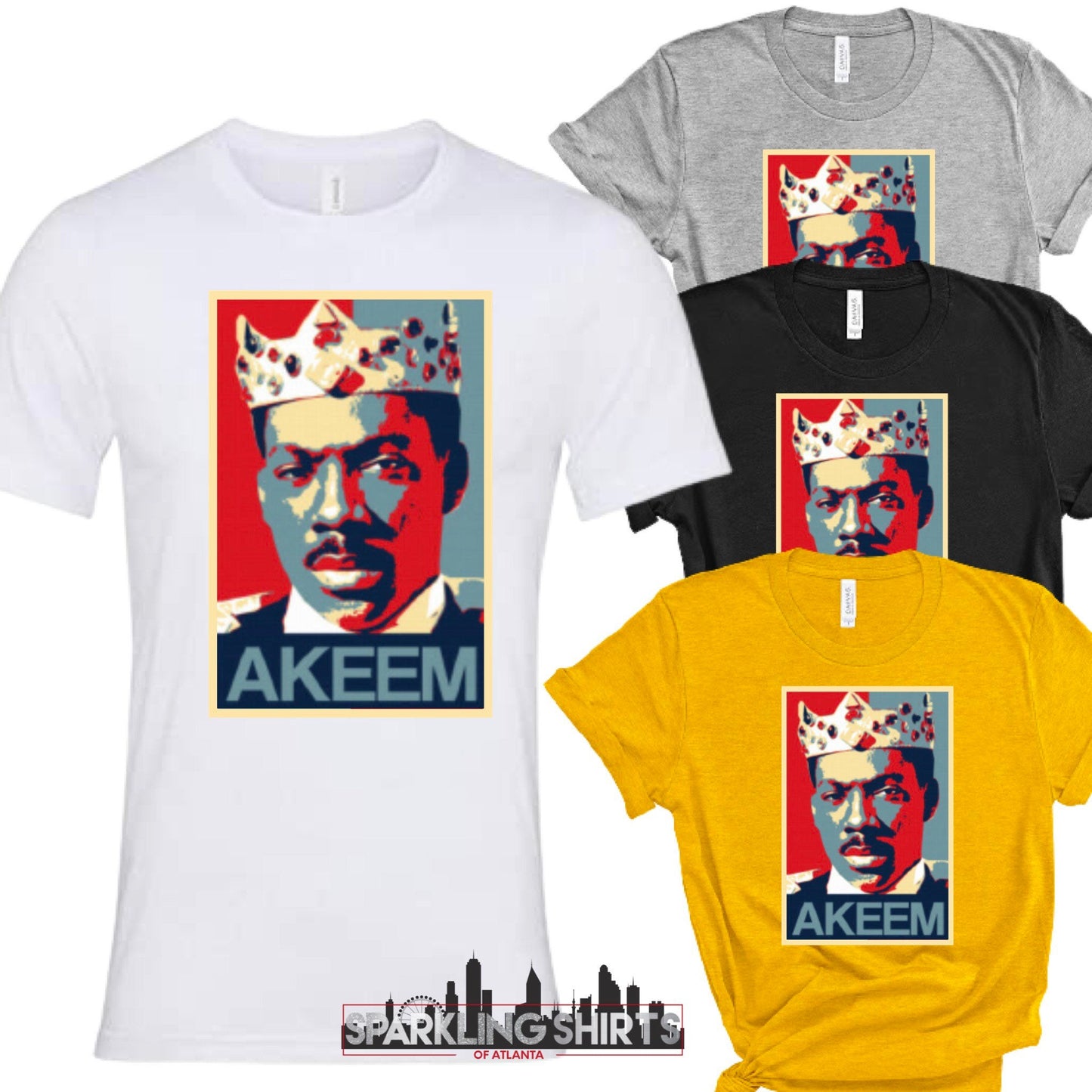 Akeem| Coming To America T Shirt | Movie| 80’s T-shirt| Fun T-shirts | Everyday| Graphic T-shirt