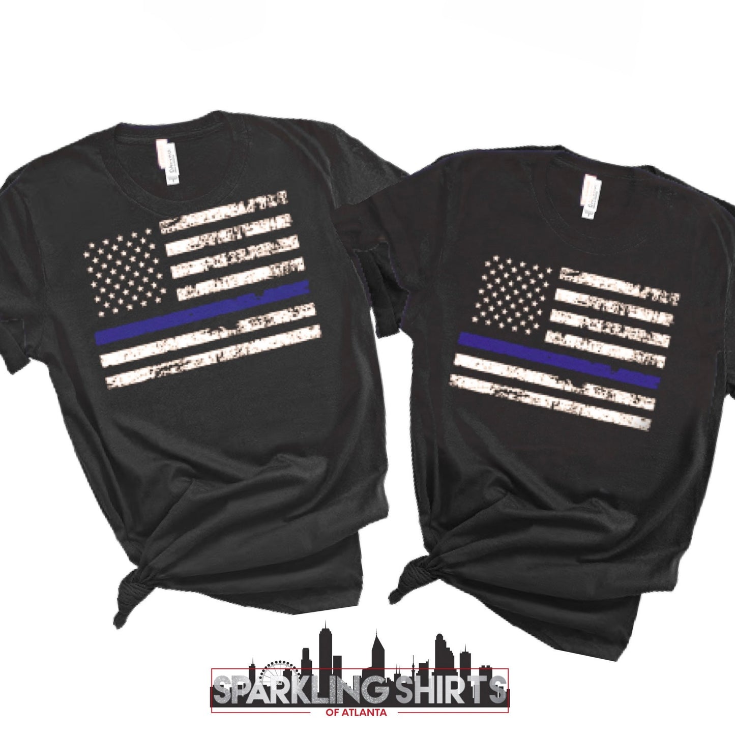 Thin Blue Line| Public Servant| Law Enforcement| Graphic T-shirt