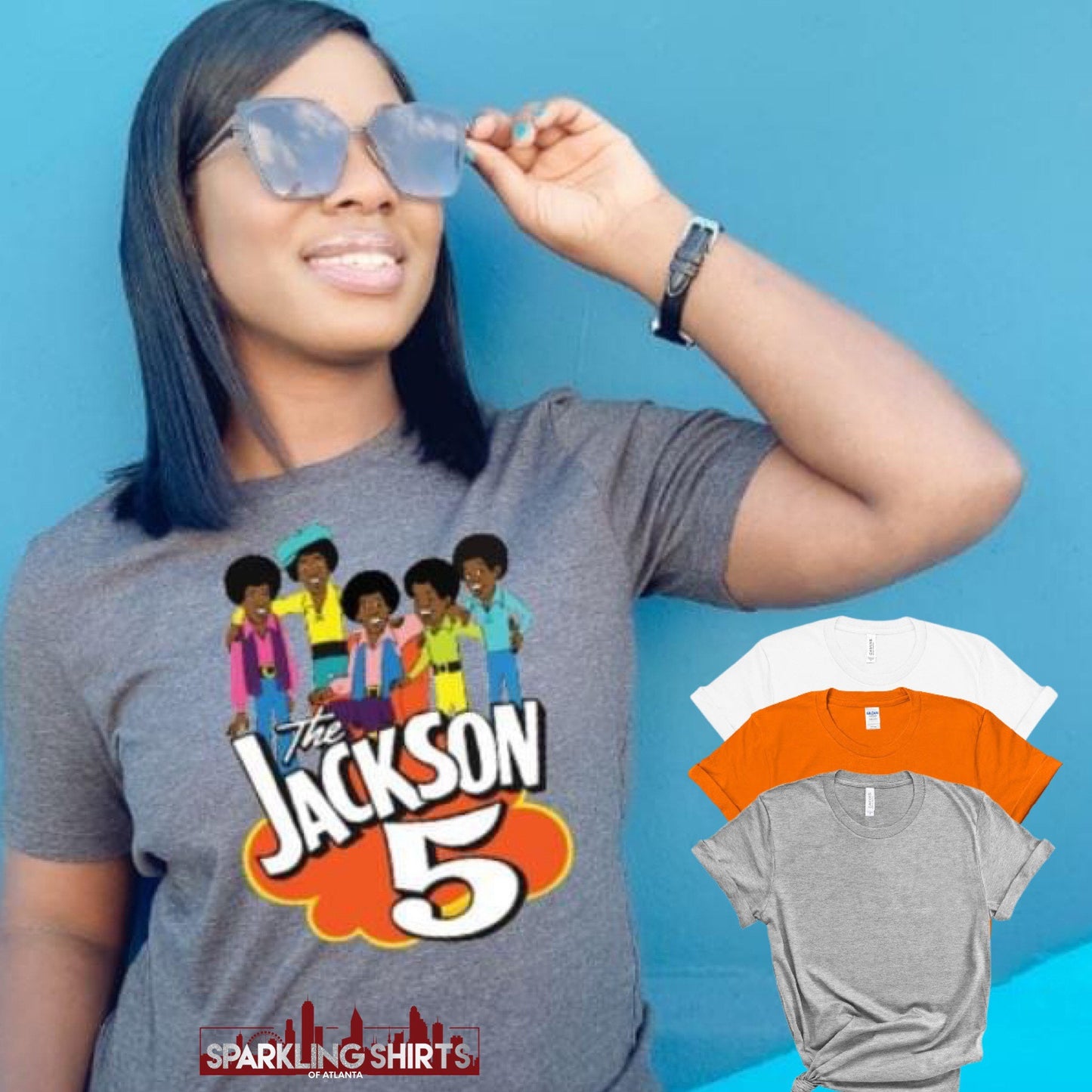 Jackson 5| Cartoon| Family Fun| Saturday Mornings| T-shirt| Graphic Tee