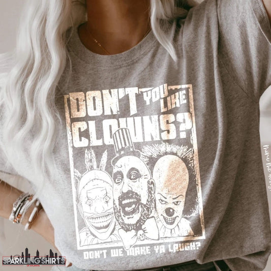 Halloween Clowns| Horror| Scary| Everyday| Graphic T-shirt