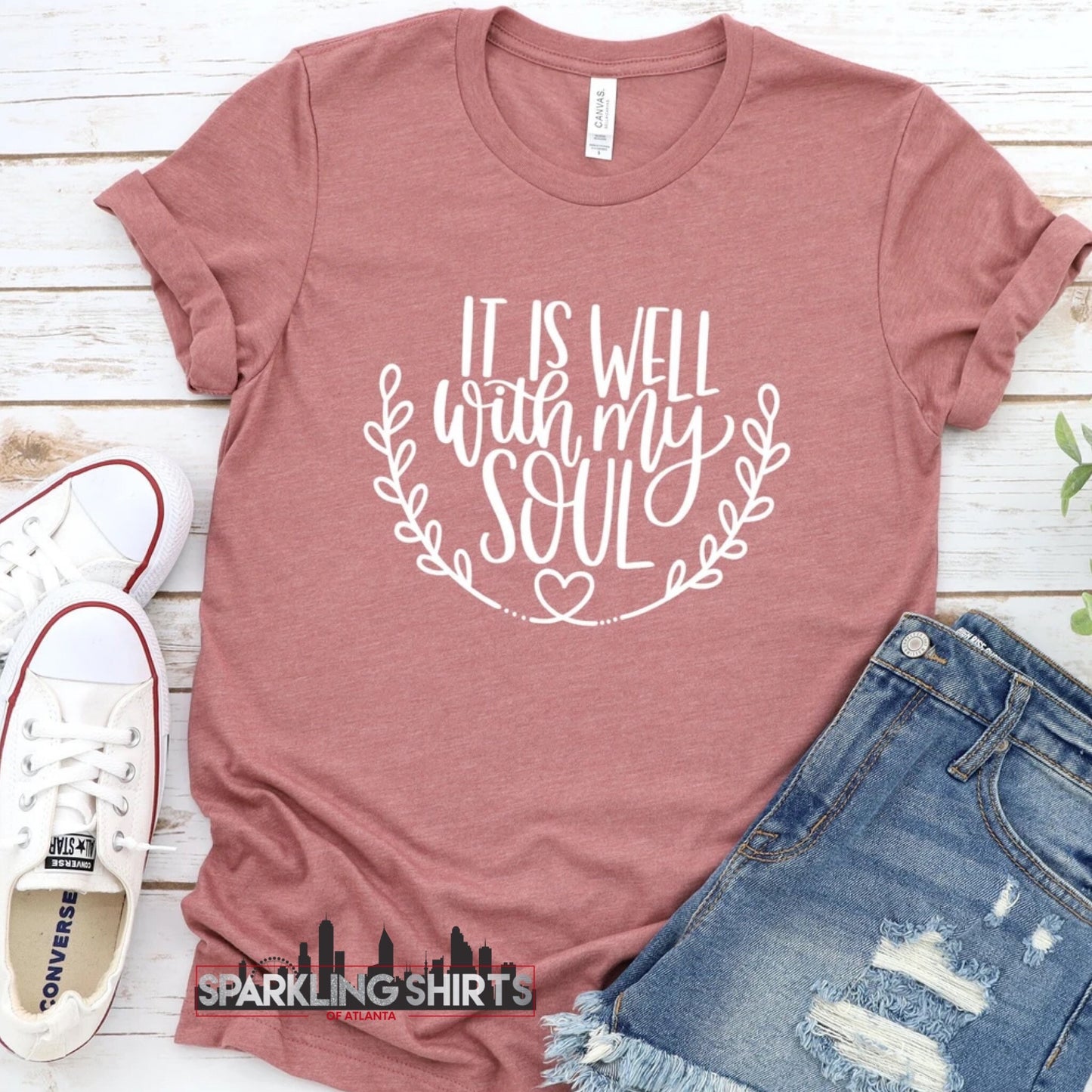 It Is Well With My Soul| Peace| Meditation| Spiritual| Everyday| Graphic T-shirt